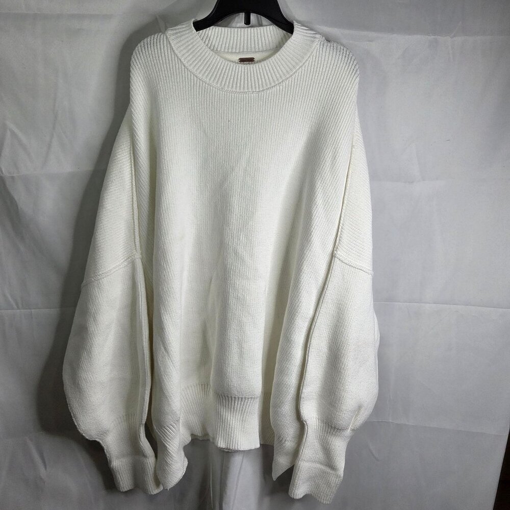 Free People Easy Street Tunic - Painted White, XL